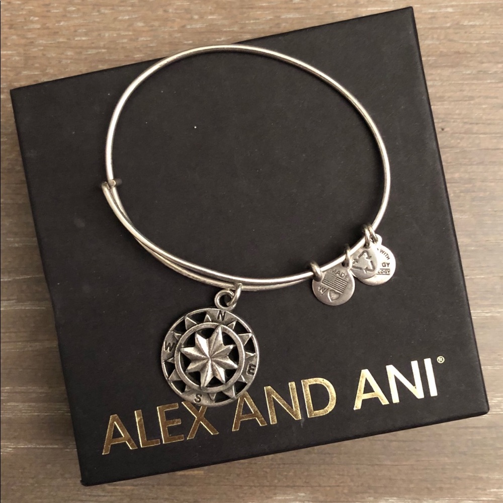 Alex & Ani- Compass bangle